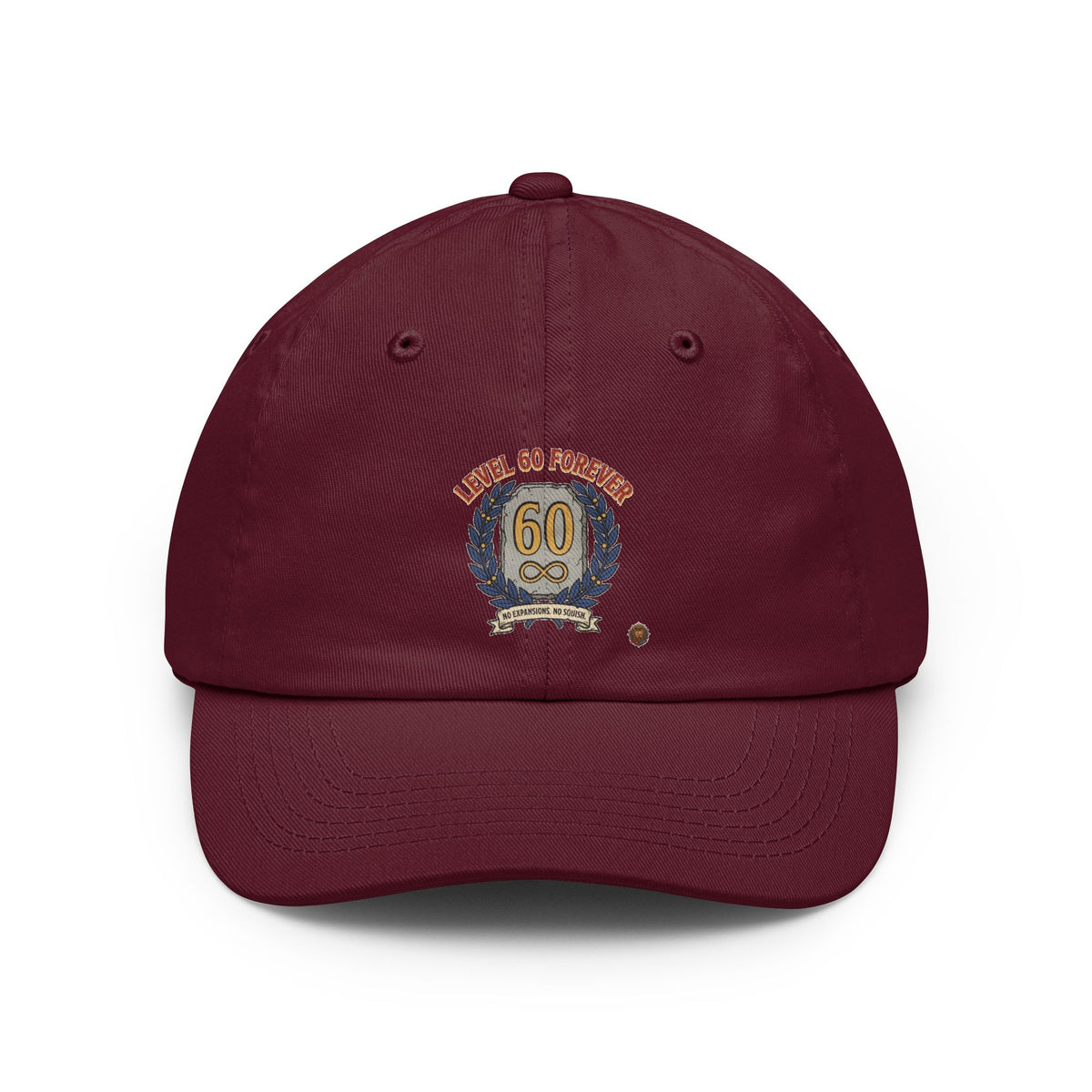 60th Birthday Dad Hat – "Level 60 Forever" Embroidered Cap