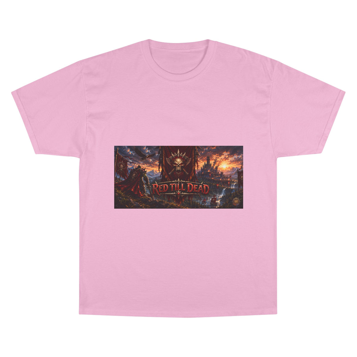 Red Till Dead Graphic T-Shirt