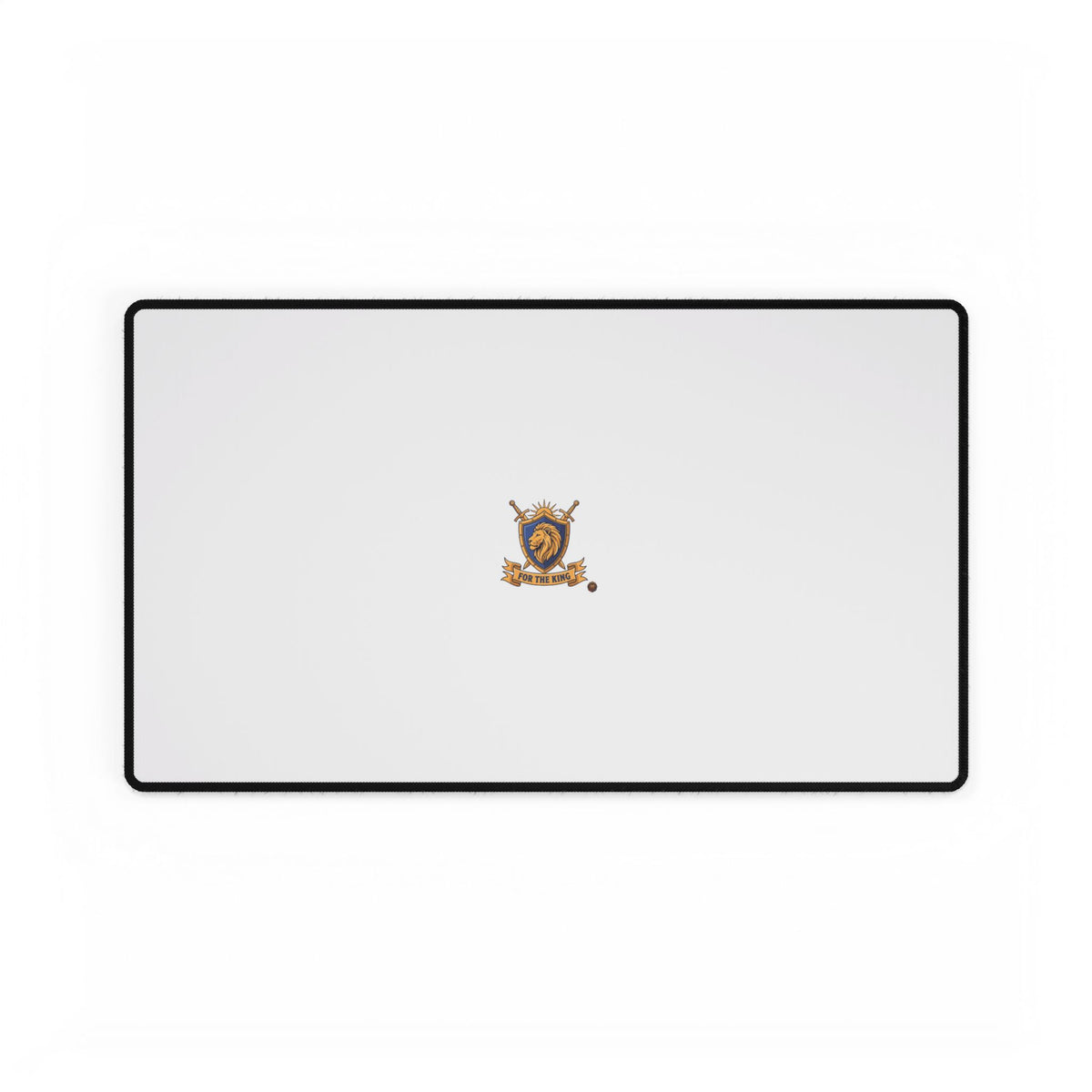 Minimalist Coat of Arms Desk Mat — Large Gaming & Office Mousepad