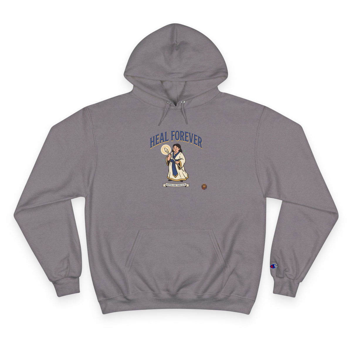 Heal Forever Hoodie - Vintage Angel Graphic Champion Hoodie