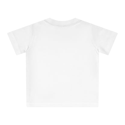 Baby T-Shirt — "LFG: Looking For Groceries" Cute Superhero Grocery Cart Tee