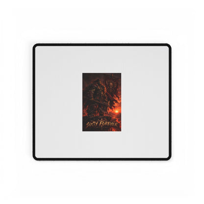 Gaming Desk Mat — 'Stay Forever' Dark Fantasy Sunset Design