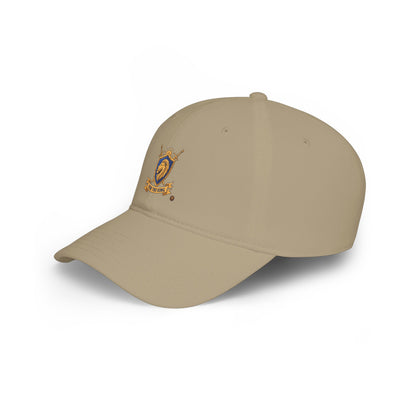 Lion Crest Cap — "For The King" Low Profile Baseball Hat