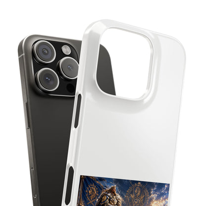 Viking Warrior Slim Phone Case — Norse Saga Art