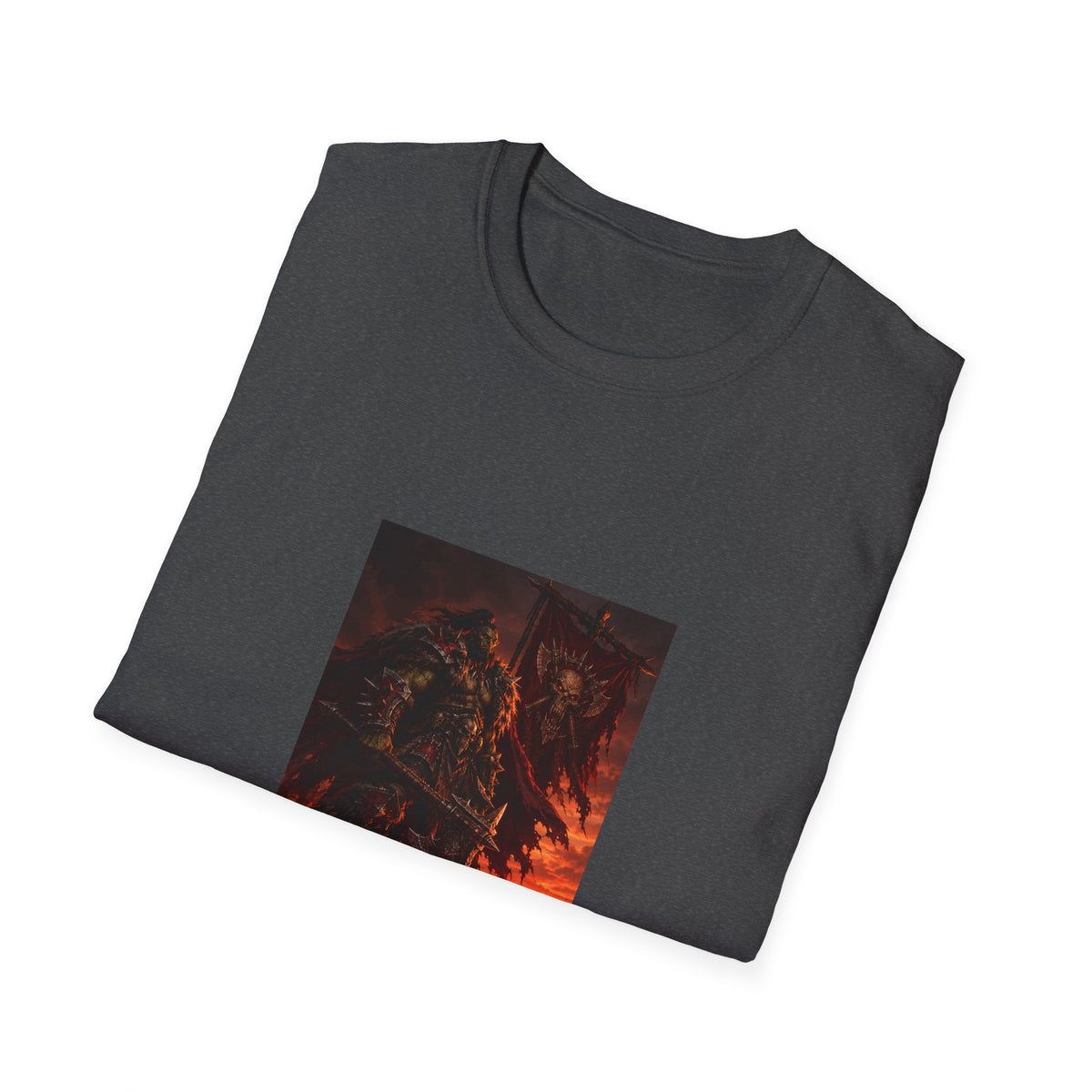 T-Shirt — Fiery Demon Night Graphic Tee