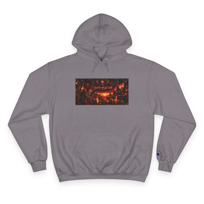 Champion Hoodie — Dark Carnival Graphic Pullover