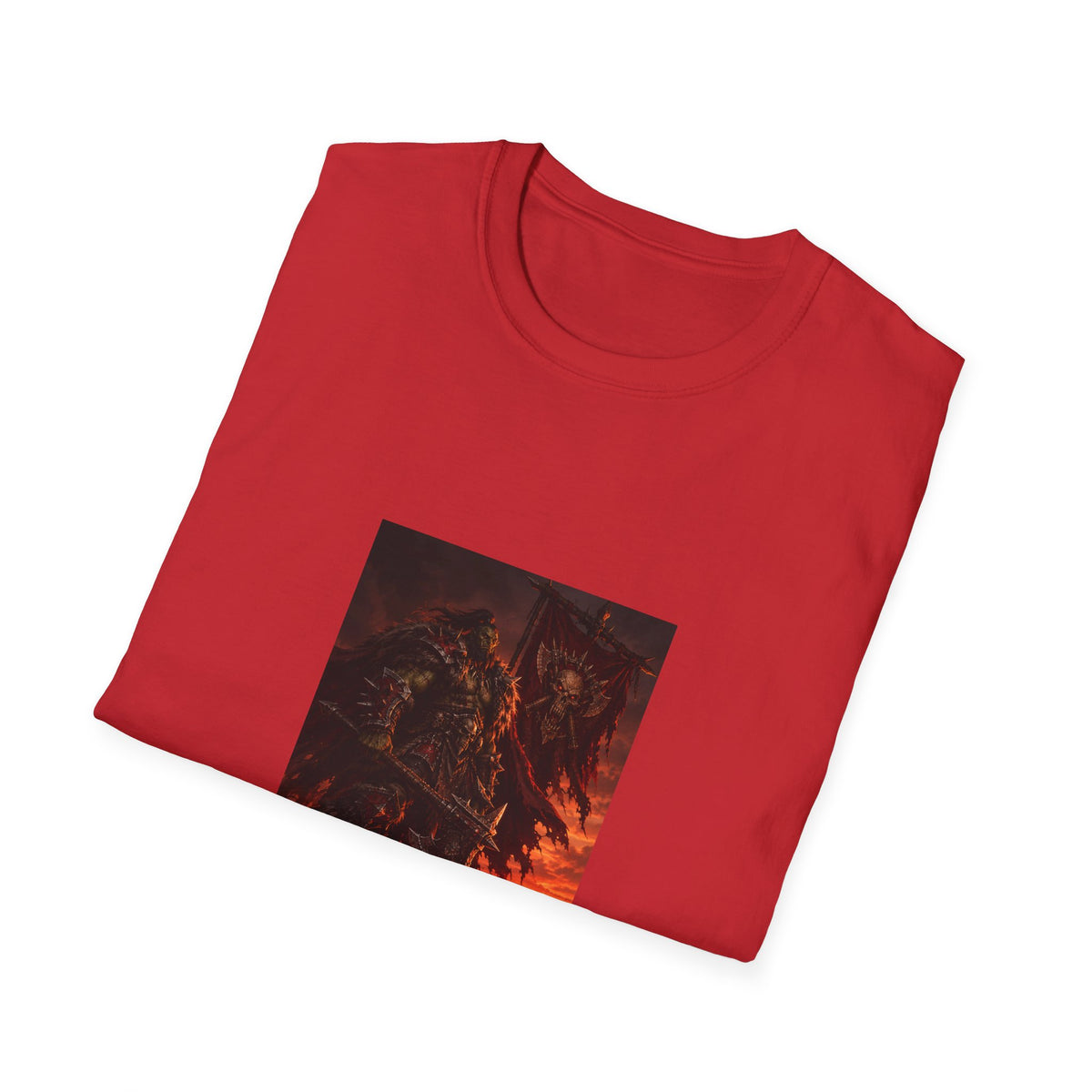 T-Shirt — Fiery Demon Night Graphic Tee