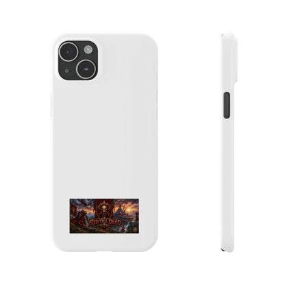 Slim Phone Case — Red Dead Scenic Logo Design