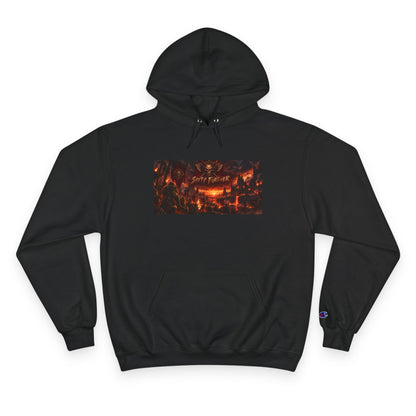 Champion Hoodie — Dark Carnival Graphic Pullover