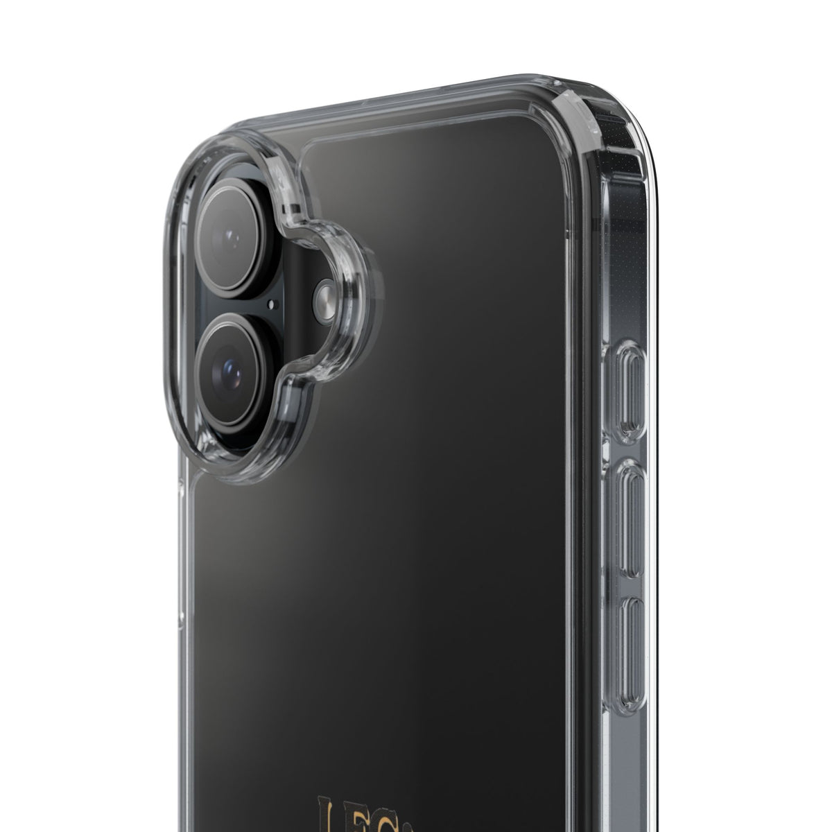 Clear Phone Case — “LFG: Looking For Groceries” Grocery Shopper Design