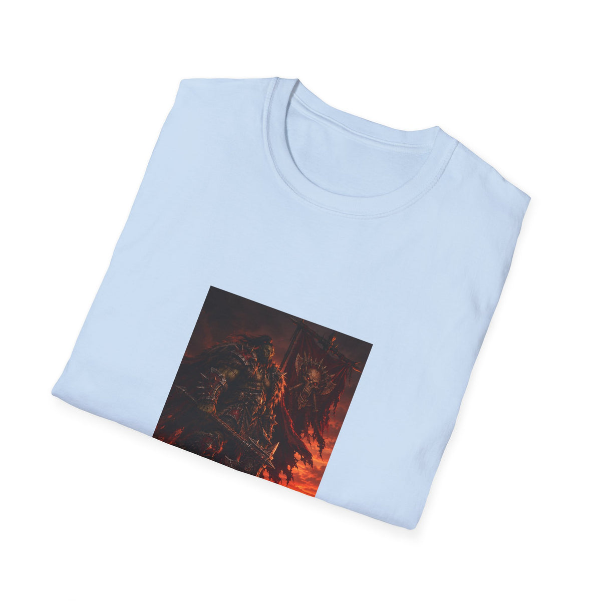 T-Shirt — Fiery Demon Night Graphic Tee