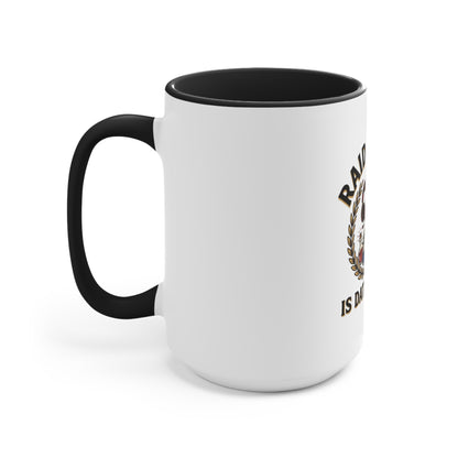 Raid Night Is Date Night Accent Mug — Gamer Couples Coffee Cup, Cozy Date Night Gift