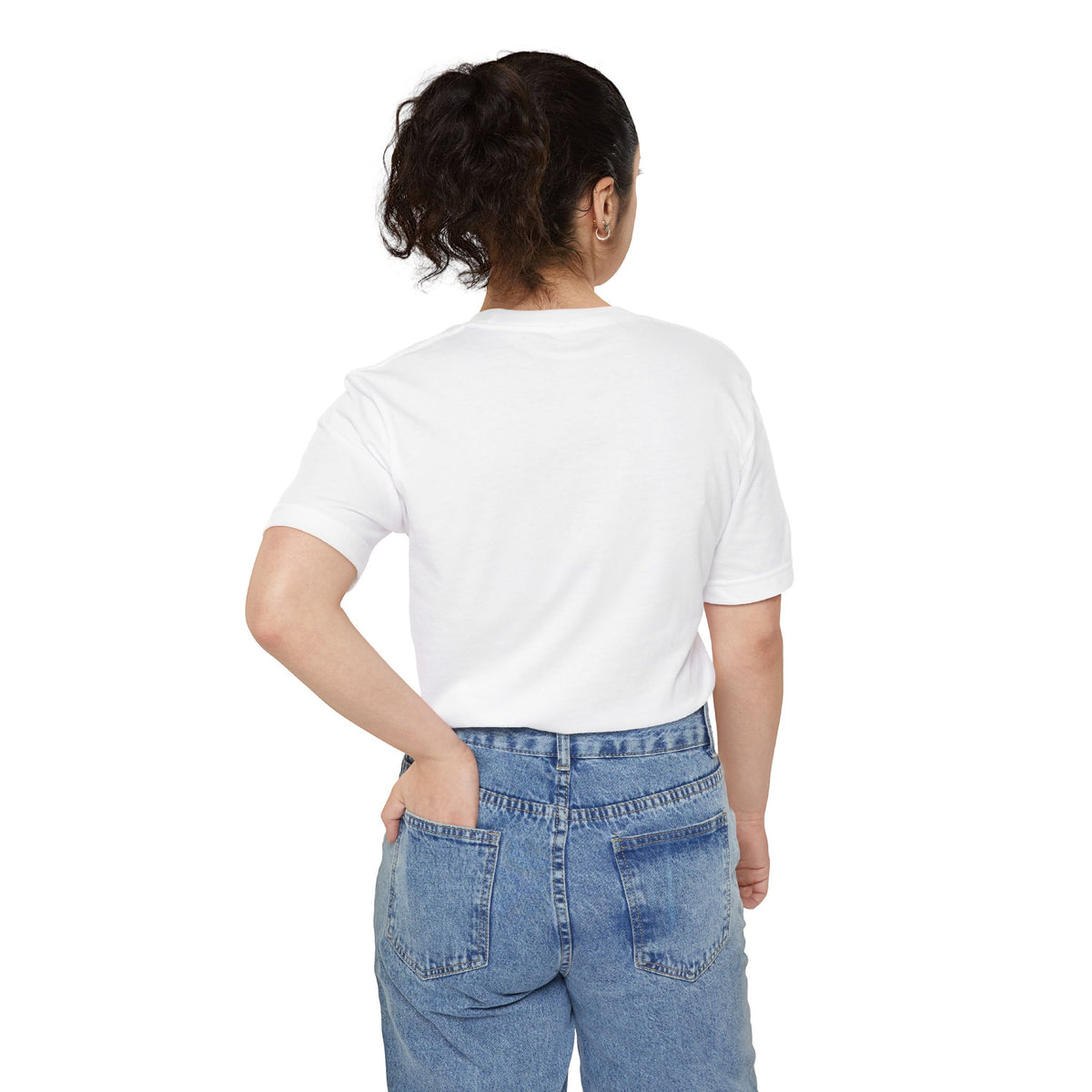 Pocket T‑Shirt — 'Coffee Before Talkie' Retro Coffee Pocket Tee