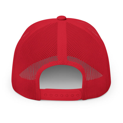 Embroidered Trucker Cap — 'Need Before Greed' Patch
