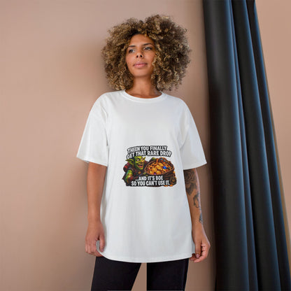 Gamer Meme T-Shirt — "Then You Finally Get That Rare Drop..." Funny RPG Loot Shirt