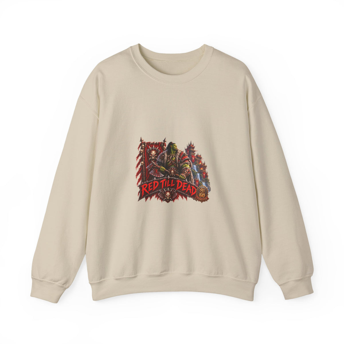 Red Till Dead Graphic Sweatshirt