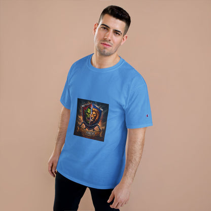 Champion T-Shirt - "Victory Forever" Fantasy Shield Gamer Tee