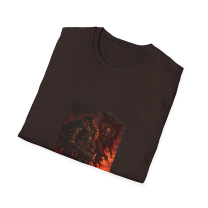 T-Shirt — Fiery Demon Night Graphic Tee