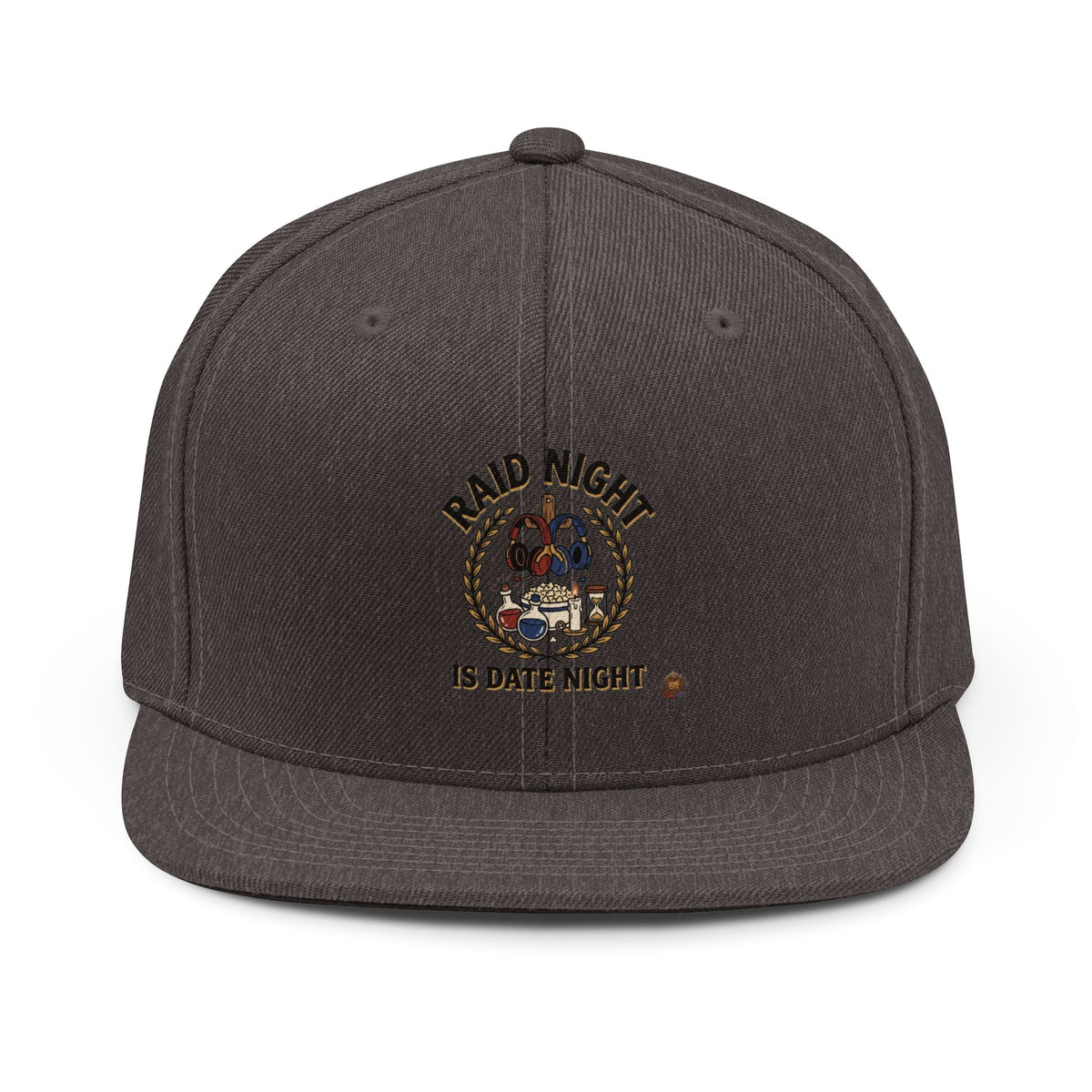 Raid Night Is Date Night Snapback Hat