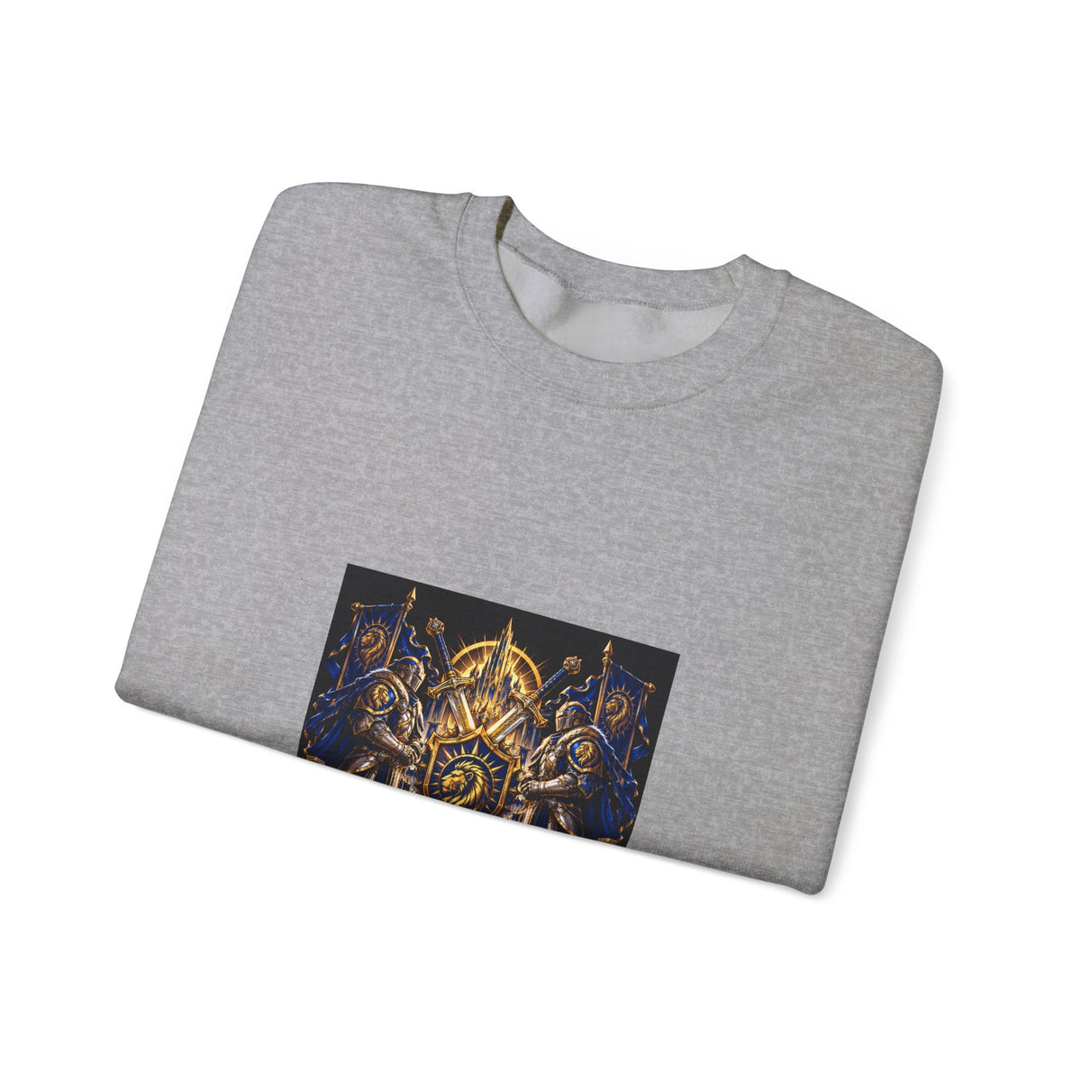 Crewneck Sweatshirt — Sixty Forever Ornate Shield Graphic