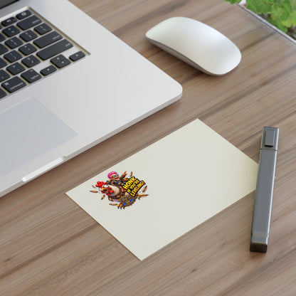 Honk If You’re Leveling! Gamer Chicken Sticker Sheet — RPG Level-Up Decor