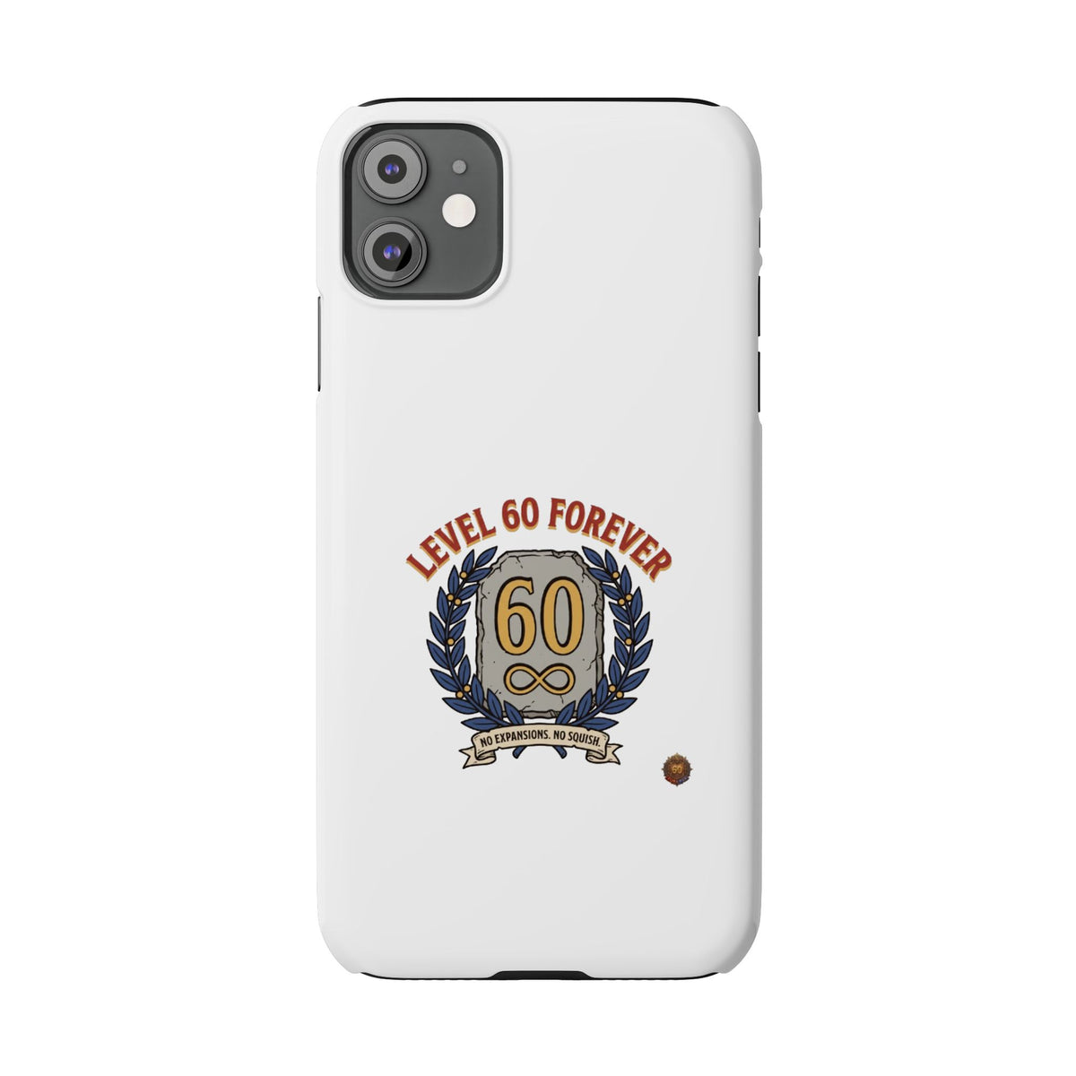 Level 60 Forever Slim Phone Case — 60th Birthday Gift, Milestone Celebration
