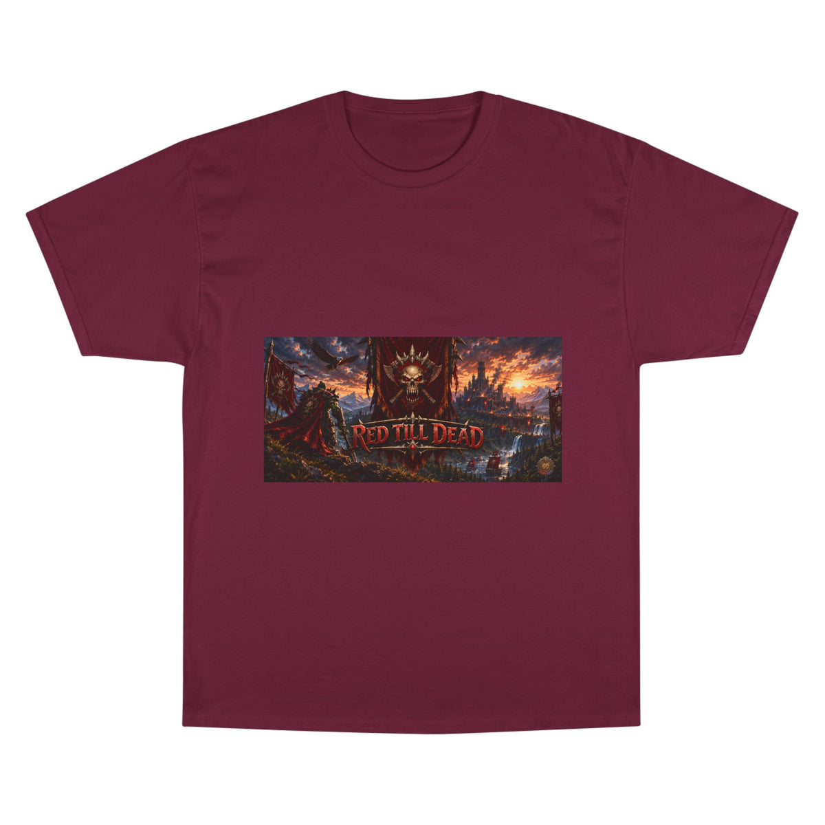 Red Till Dead Graphic T-Shirt