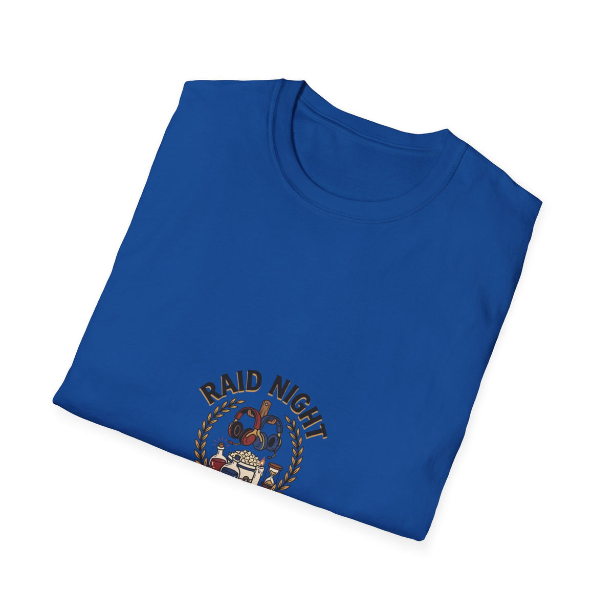 Raid Night Is Date Night T-Shirt — Military Skull Crest Graphic Tee