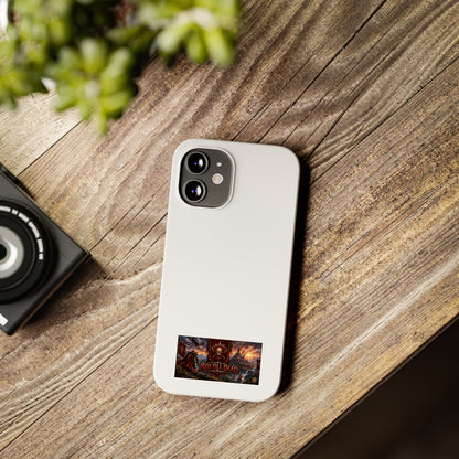 Slim Phone Case — Red Dead Scenic Logo Design