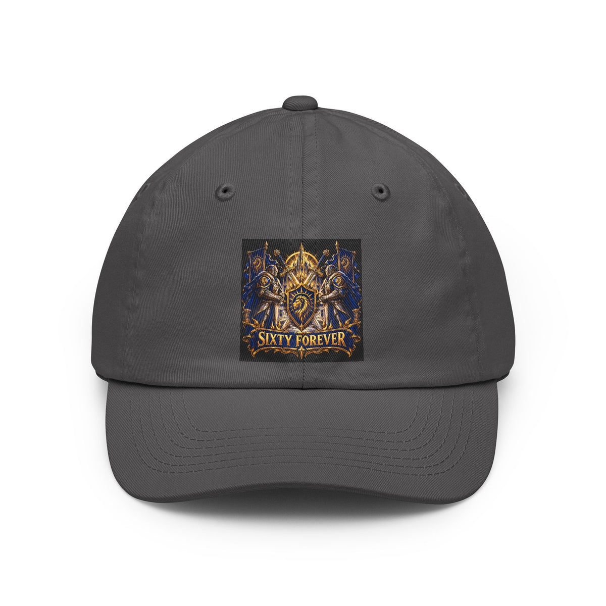 Dad Hat — "Sixty Forever" Vintage Skull Birthday Cap