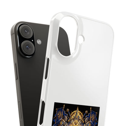 Slim Phone Case — "Sixty Forever" Shield Knight Graphic