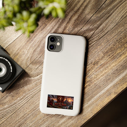 Slim Phone Case — Red Dead Scenic Logo Design