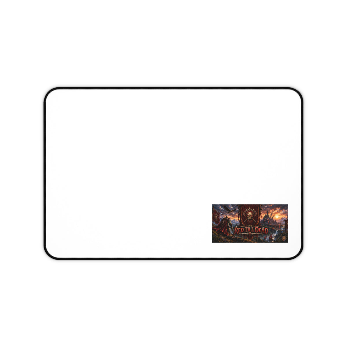 Gaming Desk Mat — Small 'Rise of the Dead' Horror Artwork Mousepad