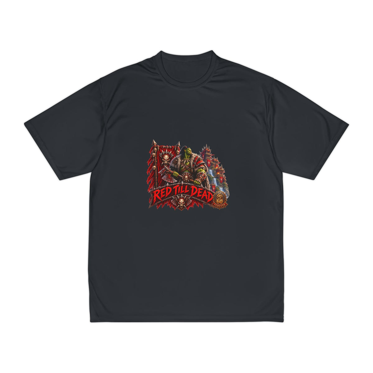 Red 'Til Dead Graphic T‑Shirt — Retro Horror Crew Tee