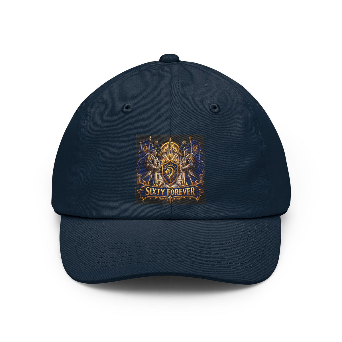 Dad Hat — "Sixty Forever" Vintage Skull Birthday Cap
