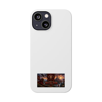 Slim Phone Case — Red Dead Scenic Logo Design