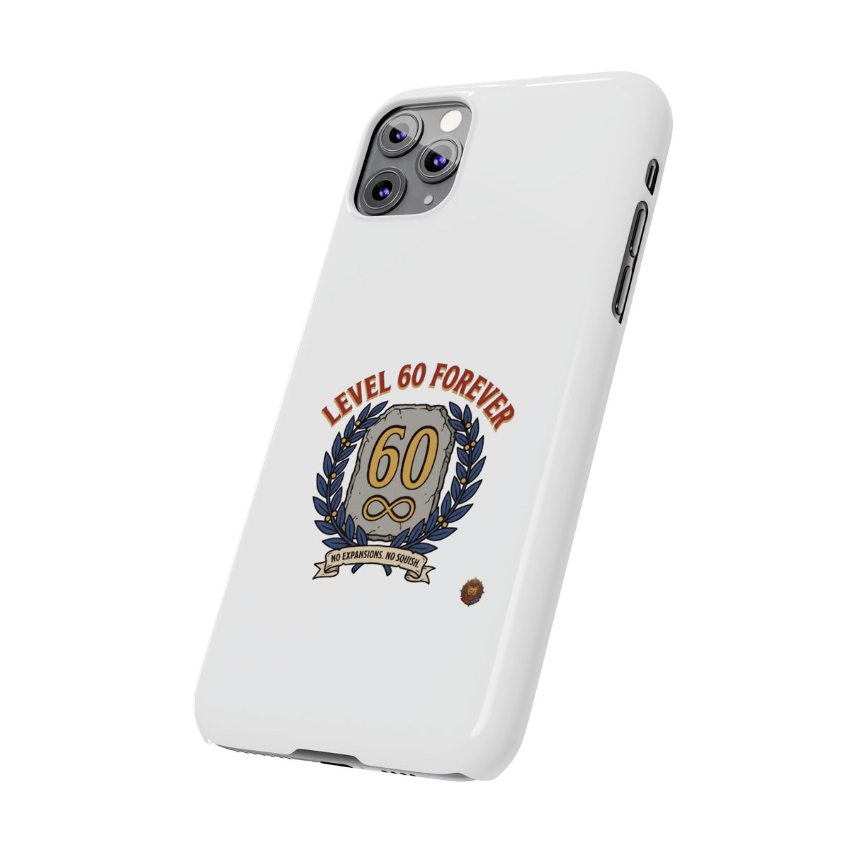 Level 60 Forever Slim Phone Case — 60th Birthday Gift, Milestone Celebration