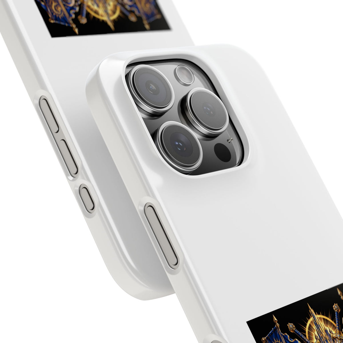 Slim Phone Case — "Sixty Forever" Shield Knight Graphic