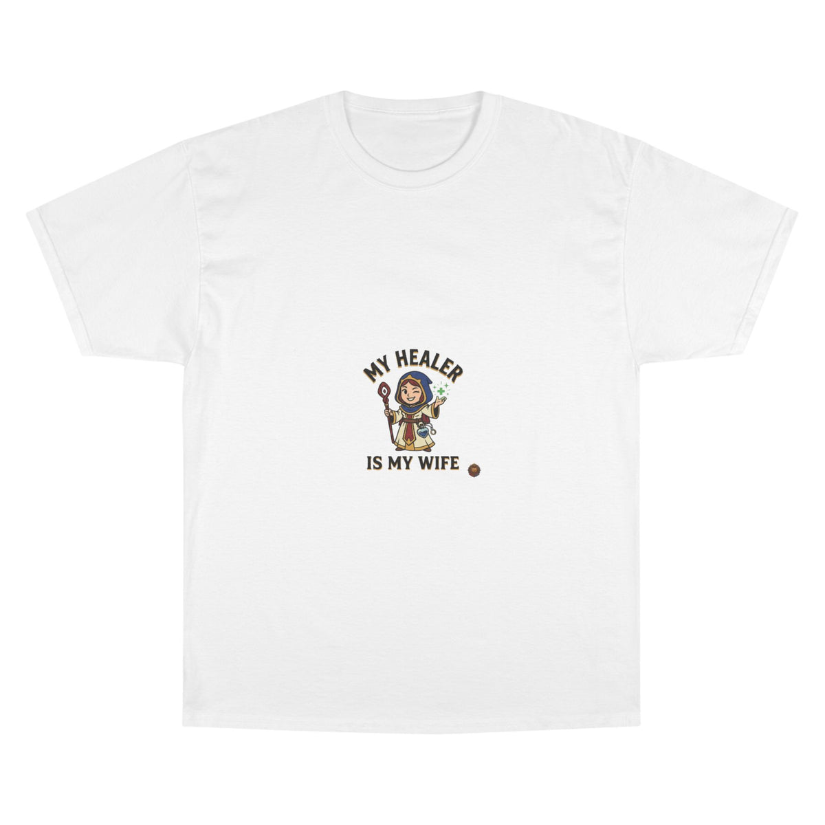 My Healer Is My Wife T-Shirt — Cute Gamer/Healer Wife Tee