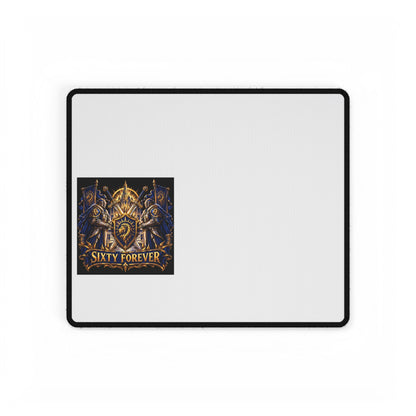 Gaming Desk Mat — "Sixty Forever" Fantasy Crest Mousepad