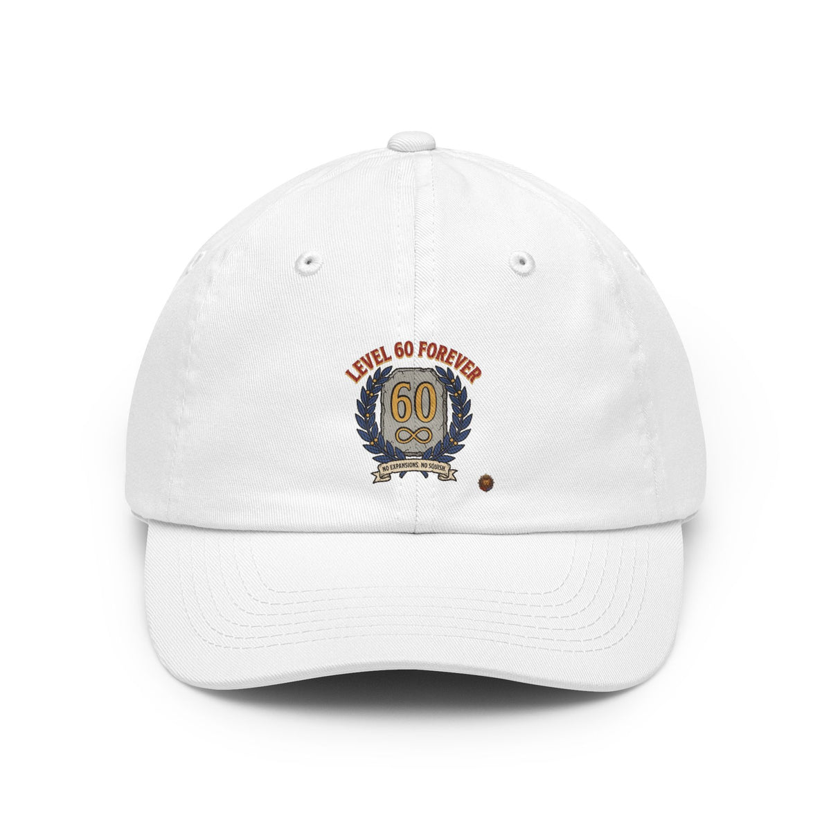 60th Birthday Dad Hat – "Level 60 Forever" Embroidered Cap