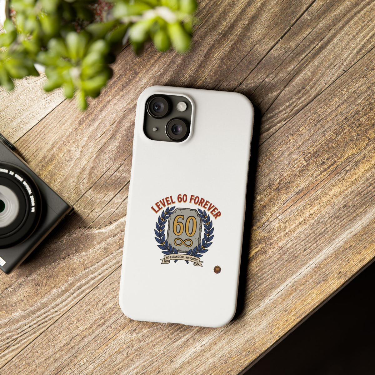 Level 60 Forever Slim Phone Case — 60th Birthday Gift, Milestone Celebration