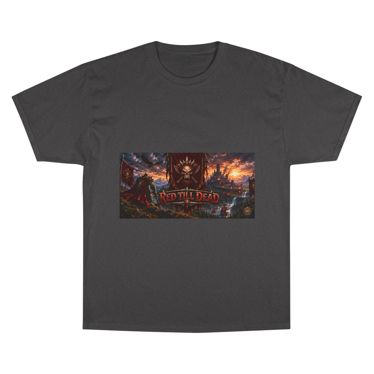Red Till Dead Graphic T-Shirt