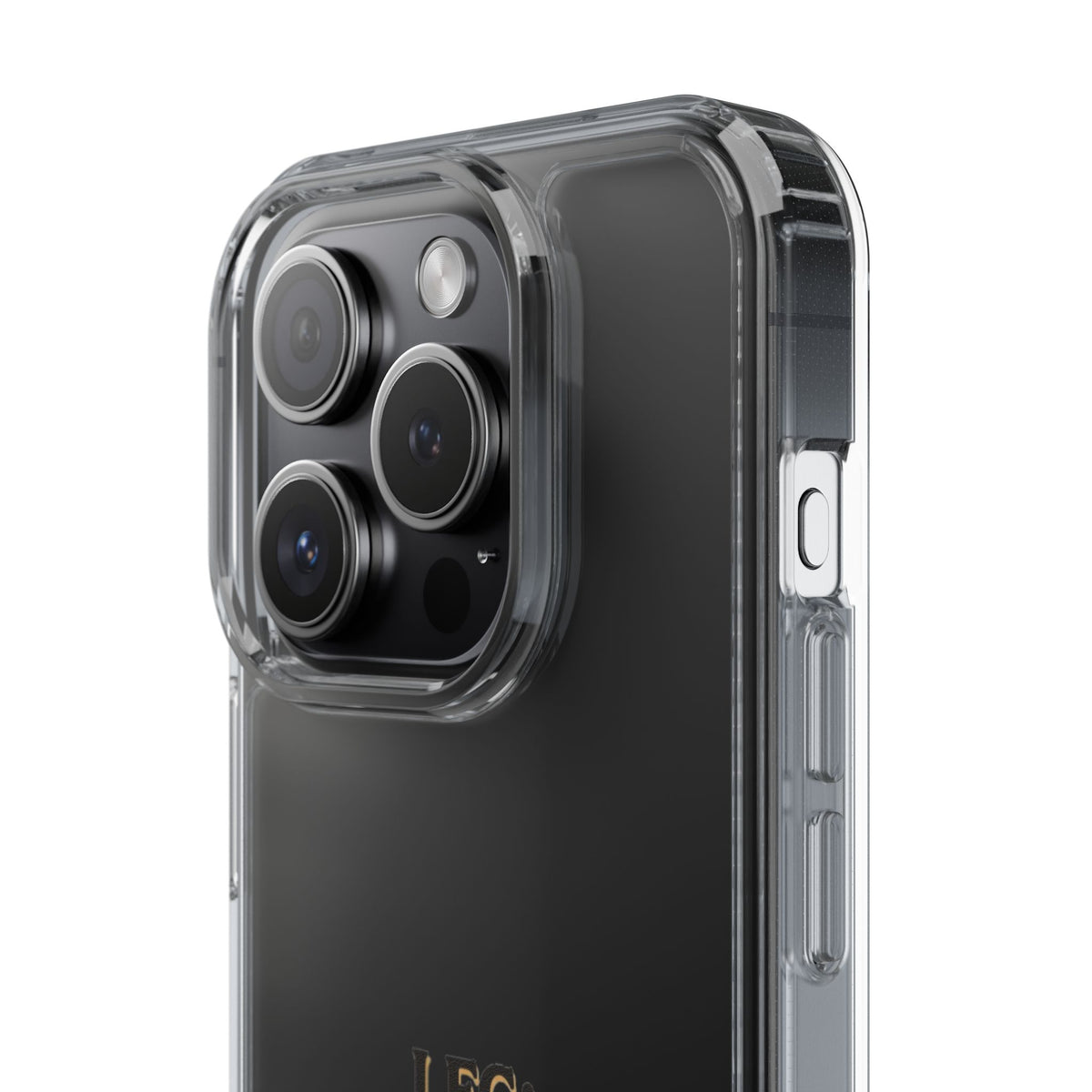 Clear Phone Case — “LFG: Looking For Groceries” Grocery Shopper Design