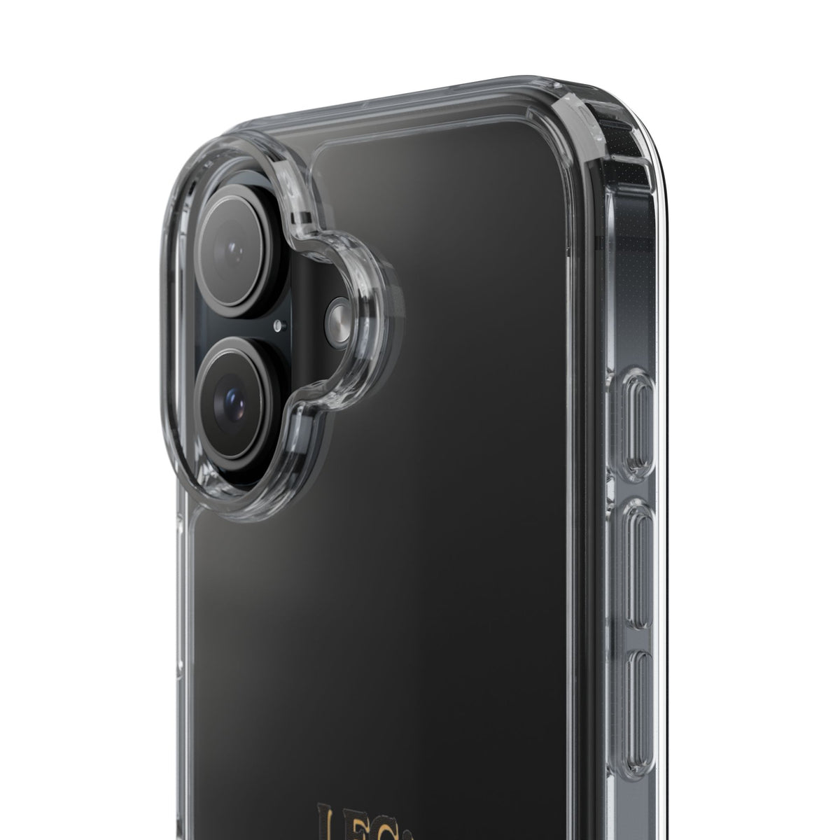 Clear Phone Case — “LFG: Looking For Groceries” Grocery Shopper Design