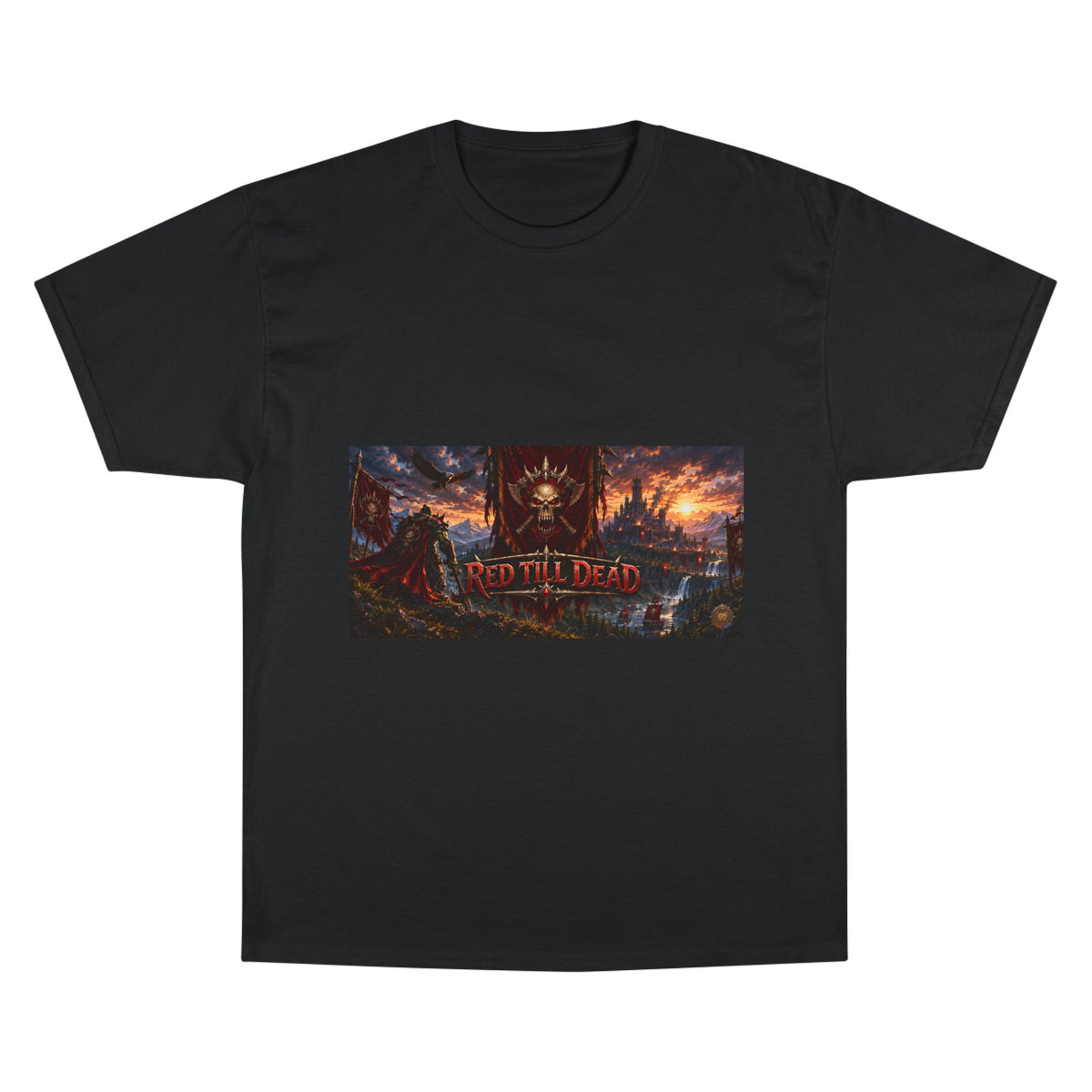 Red Till Dead Graphic T-Shirt