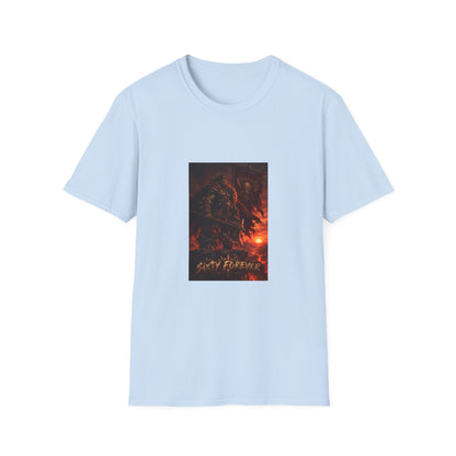 T-Shirt — Fiery Demon Night Graphic Tee