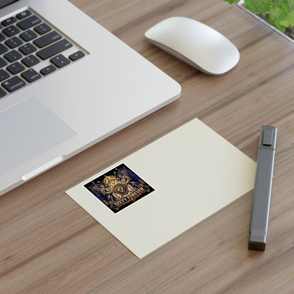 Sixty Forever Sticker Sheet — Vintage Heraldic Crest Sticker
