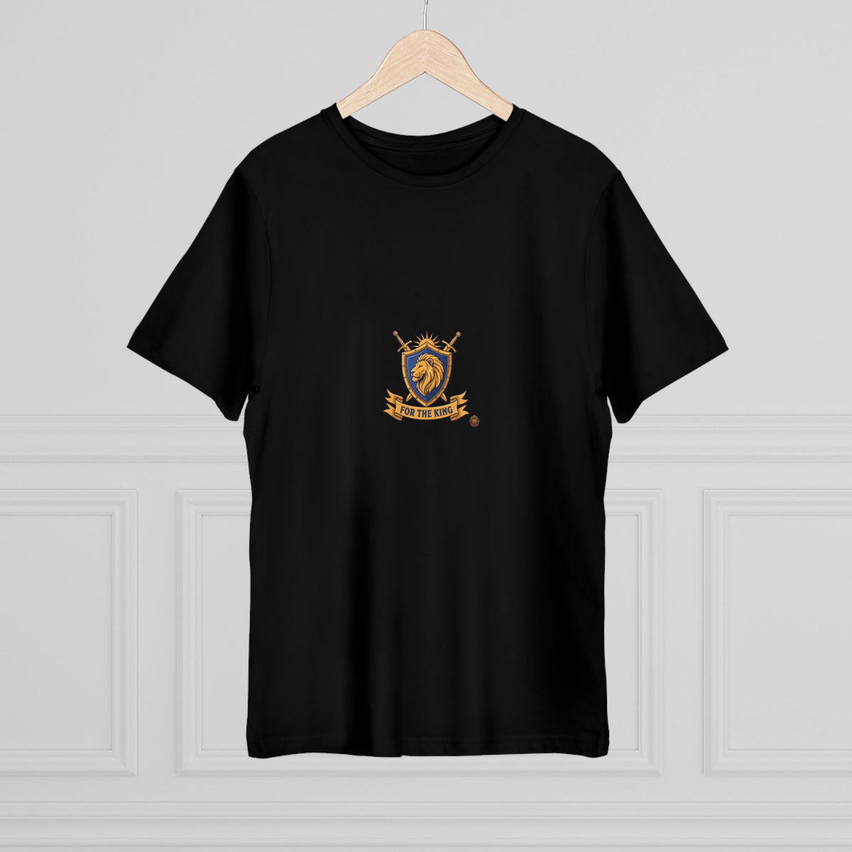 Lion Crest T-Shirt — Medieval Heraldry Emblem Tee