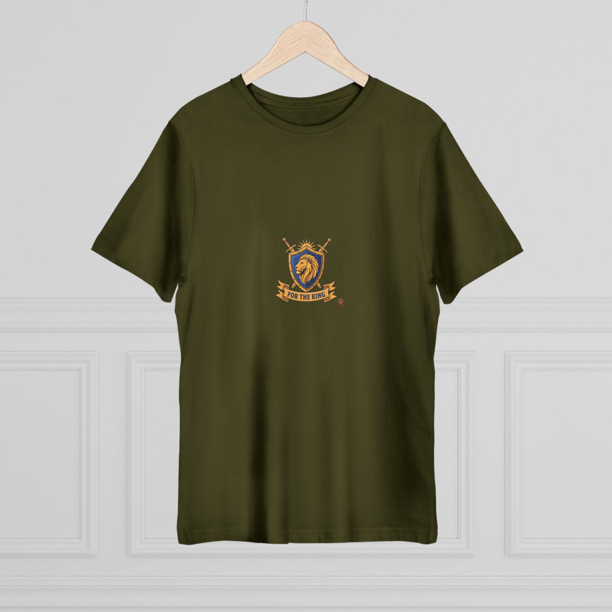 Lion Crest T-Shirt — Medieval Heraldry Emblem Tee